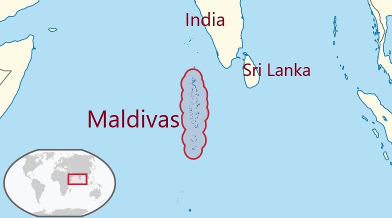 ¿Donde queda las islas maldivas?Ubicación geográfica 