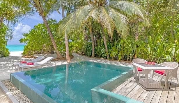 16 mejores villas familiares en la playa con piscina en Maldivas