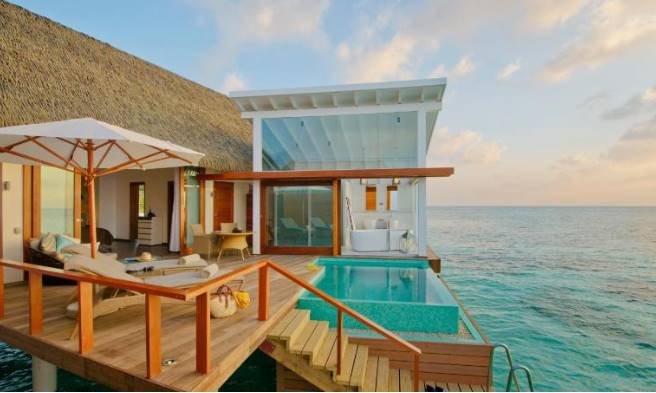 La isla del Hotel Kandolhu Maldives