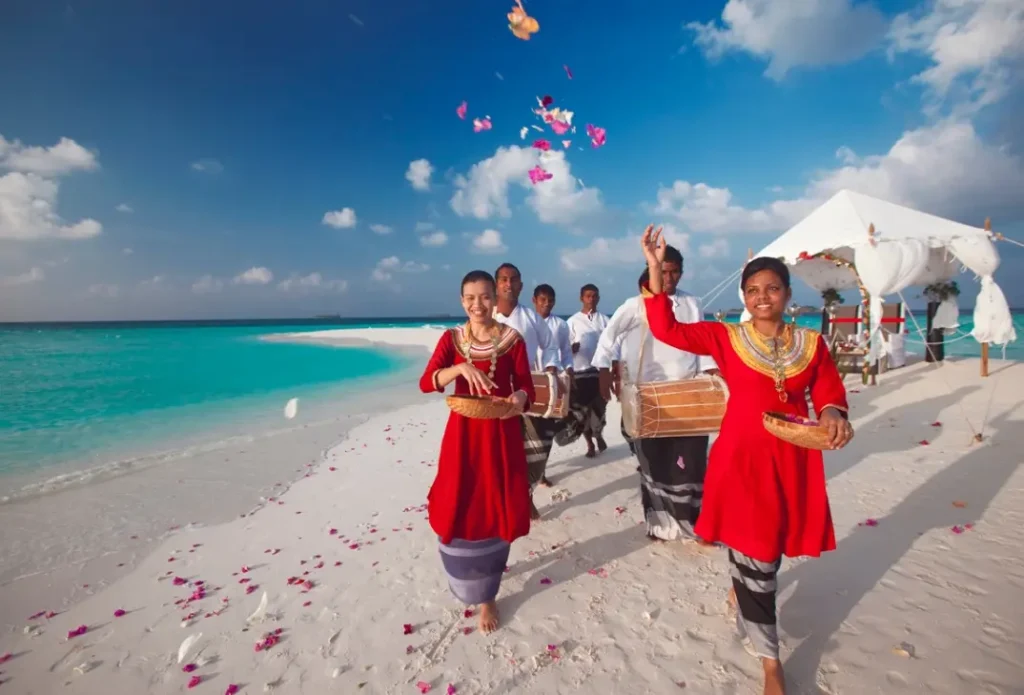 Actividades tradicionales en las Islas Maldivas